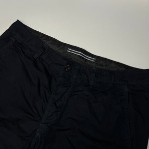 Stone Island Black Cargo Shorts W36