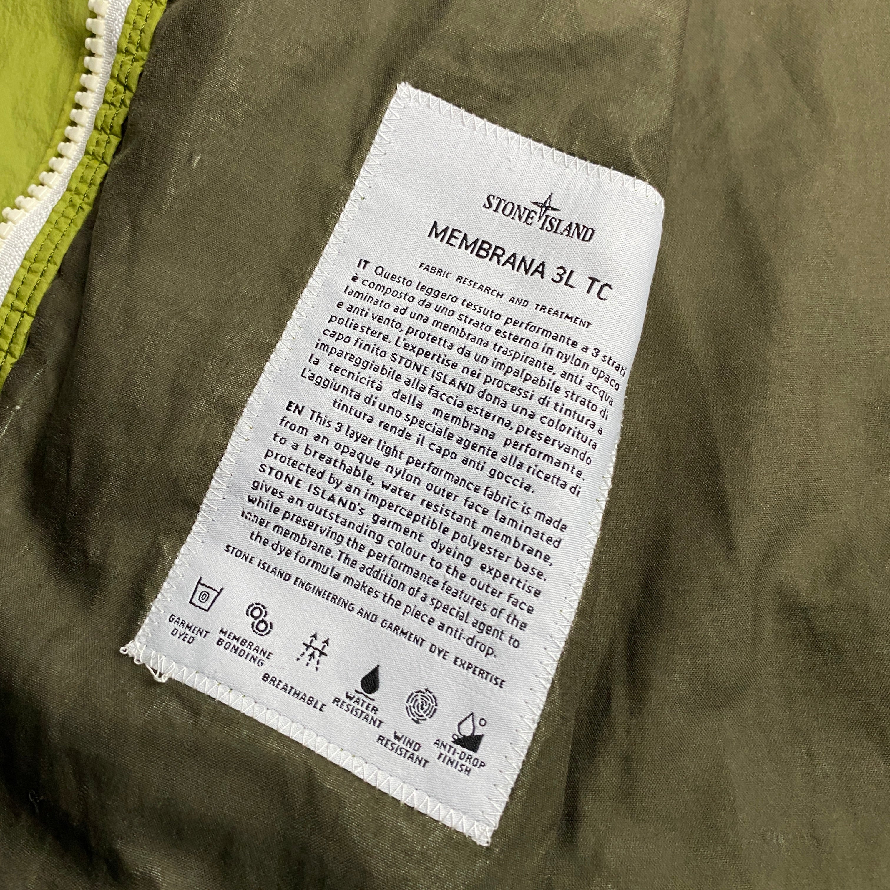 Stone Island Membrana TC Jacket M