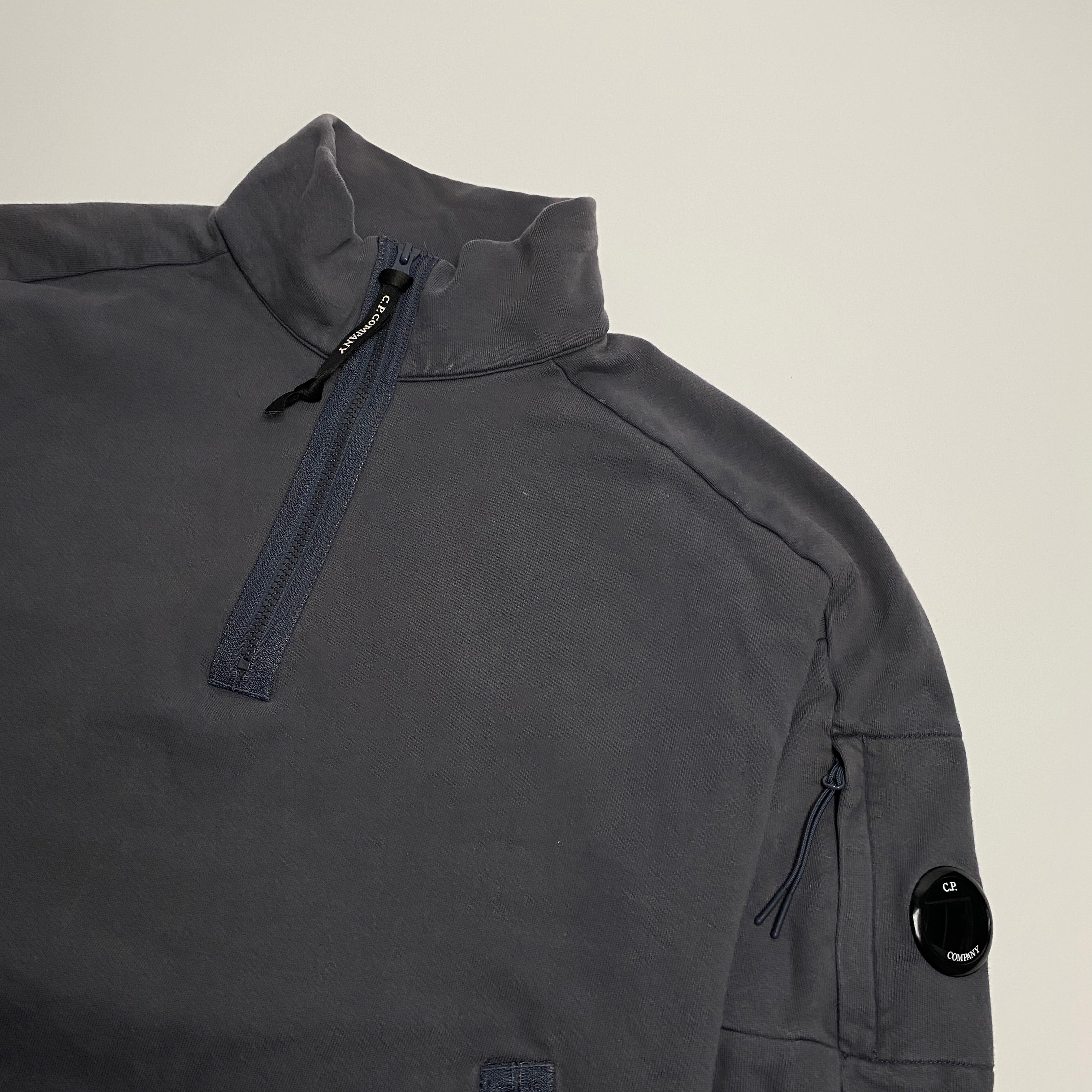 C.P. Company Grey 1/4 Zip L