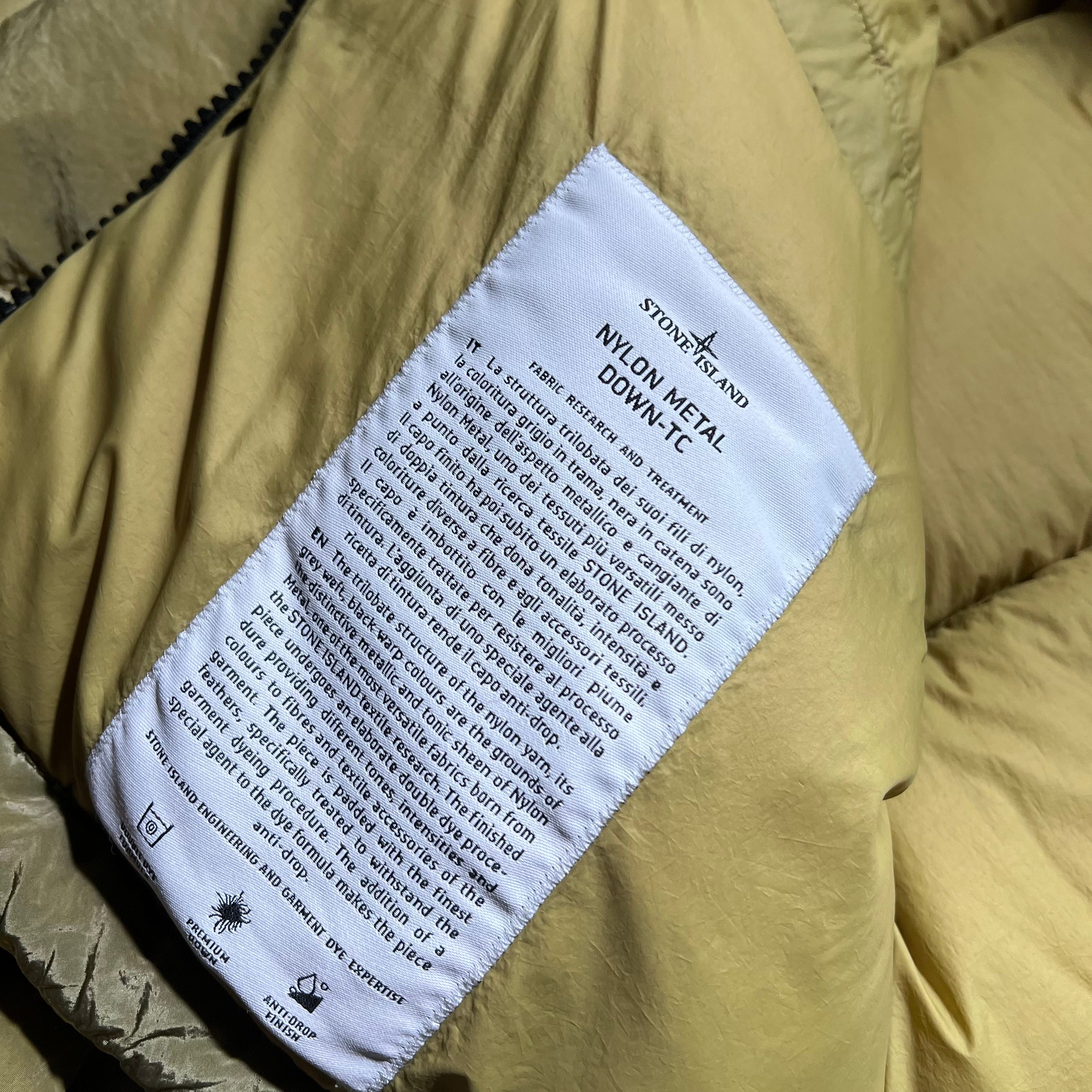 Stone Island Nylon Metal Down Jacket S/M