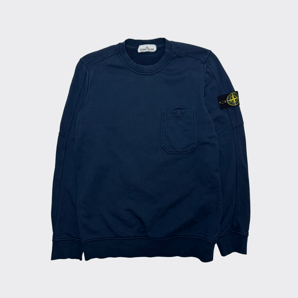 Stone Island Navy Crewneck M