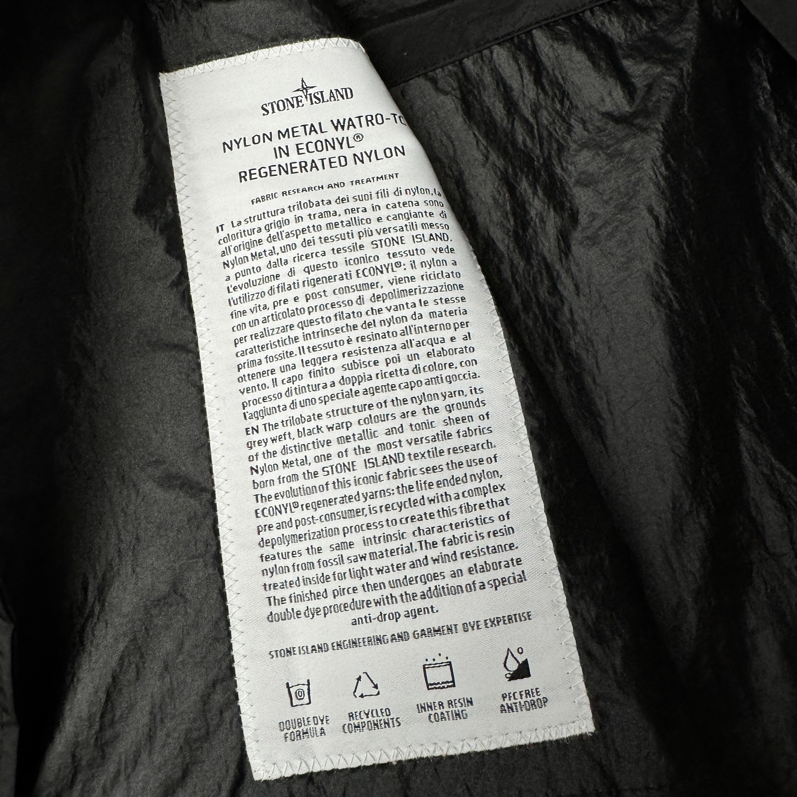 Stone Island Nylon Metal Jacket M