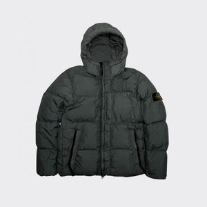 Stone Island Grey Down Jacket S
