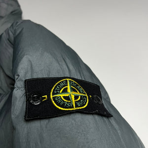 Stone Island Grey Down Jacket S