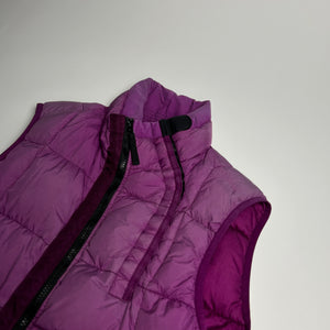Stone Island Purple Down Gilet M