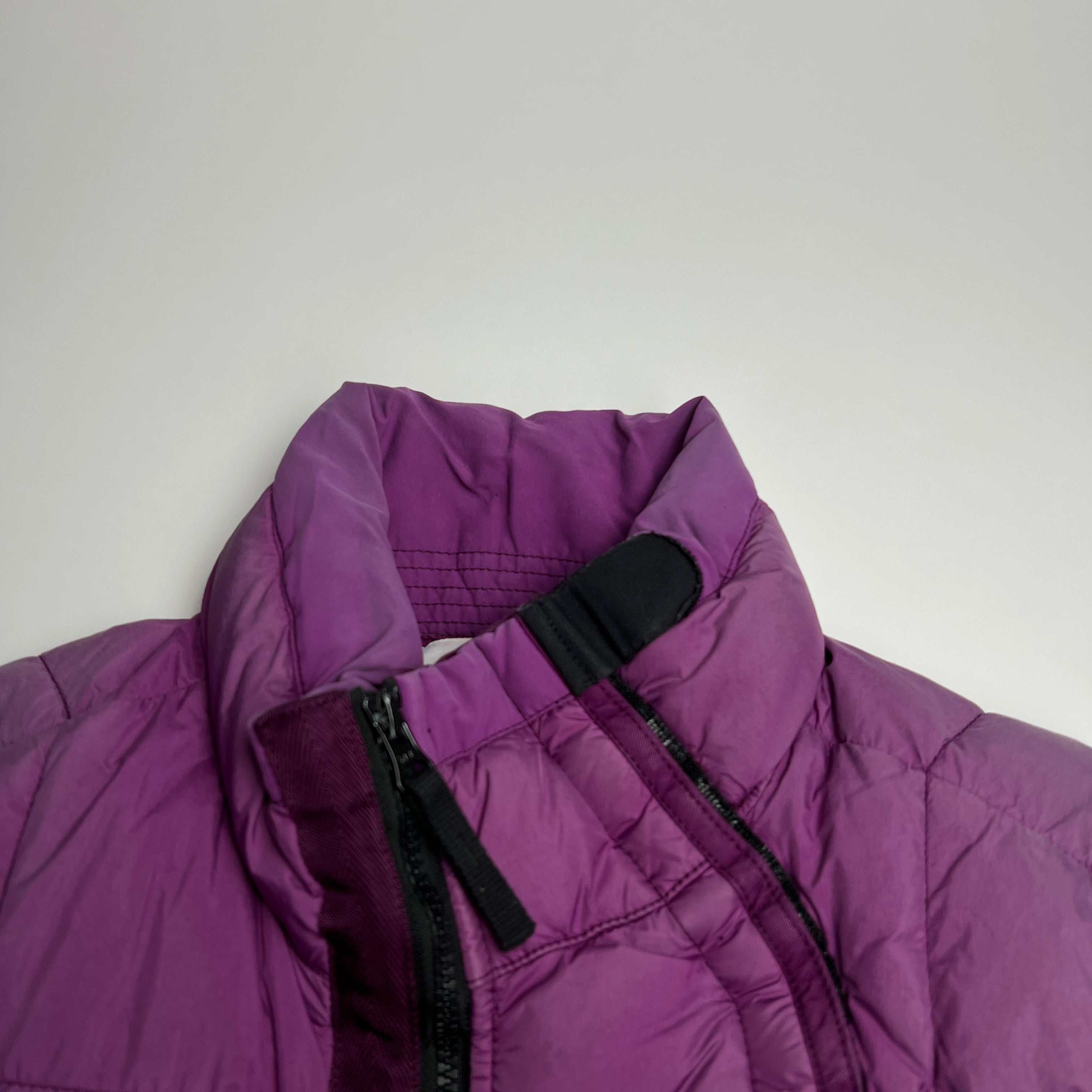Stone Island Purple Down Gilet M