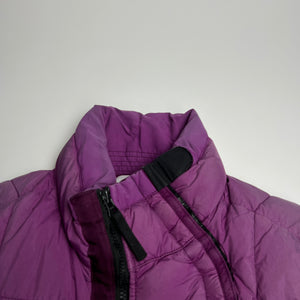 Stone Island Purple Down Gilet M