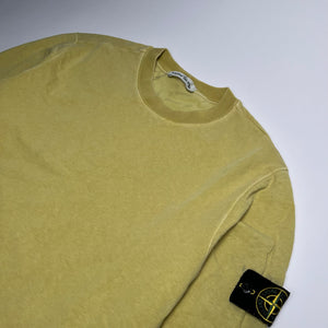 Stone Island Yellow Crew L