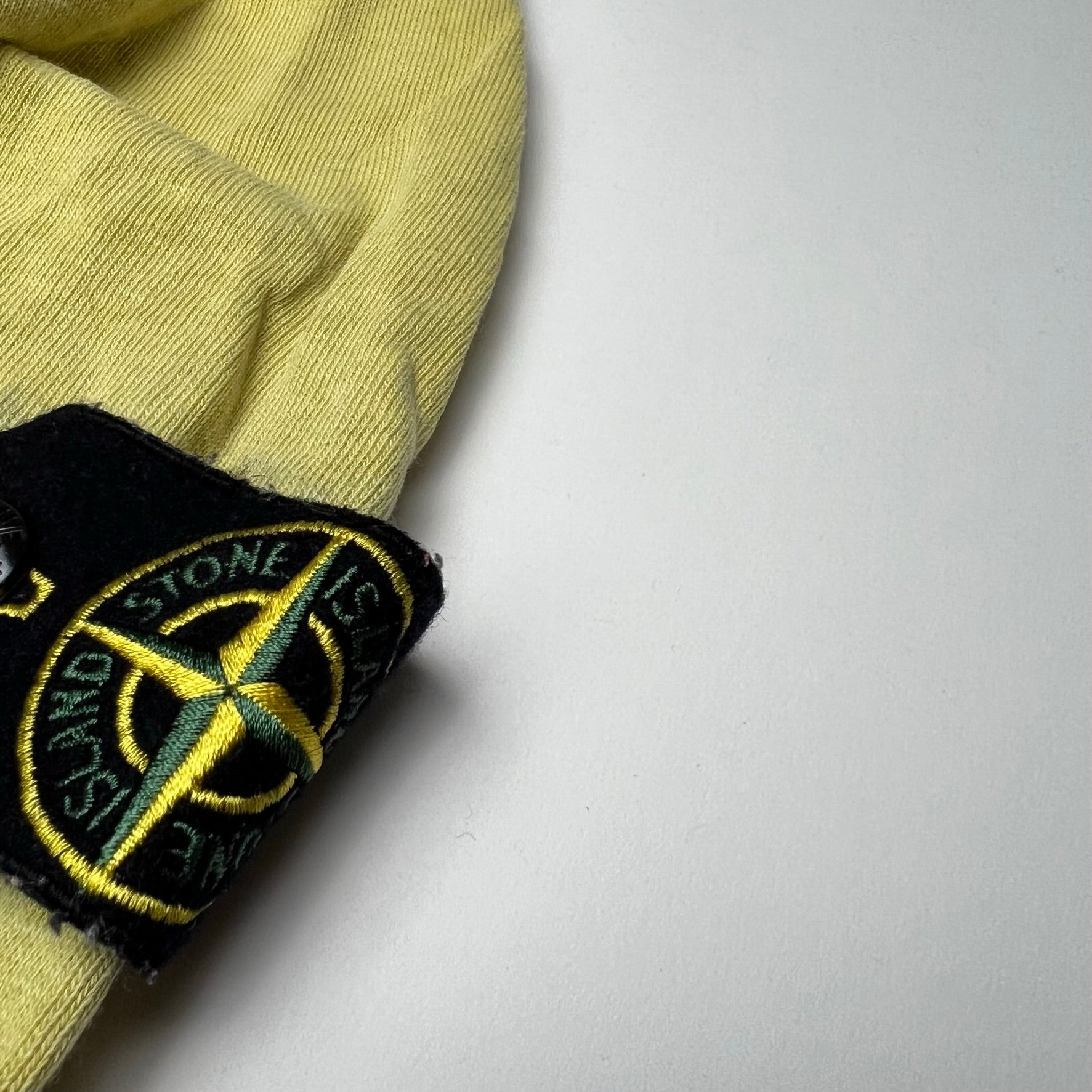 Stone Island Yellow Crew L