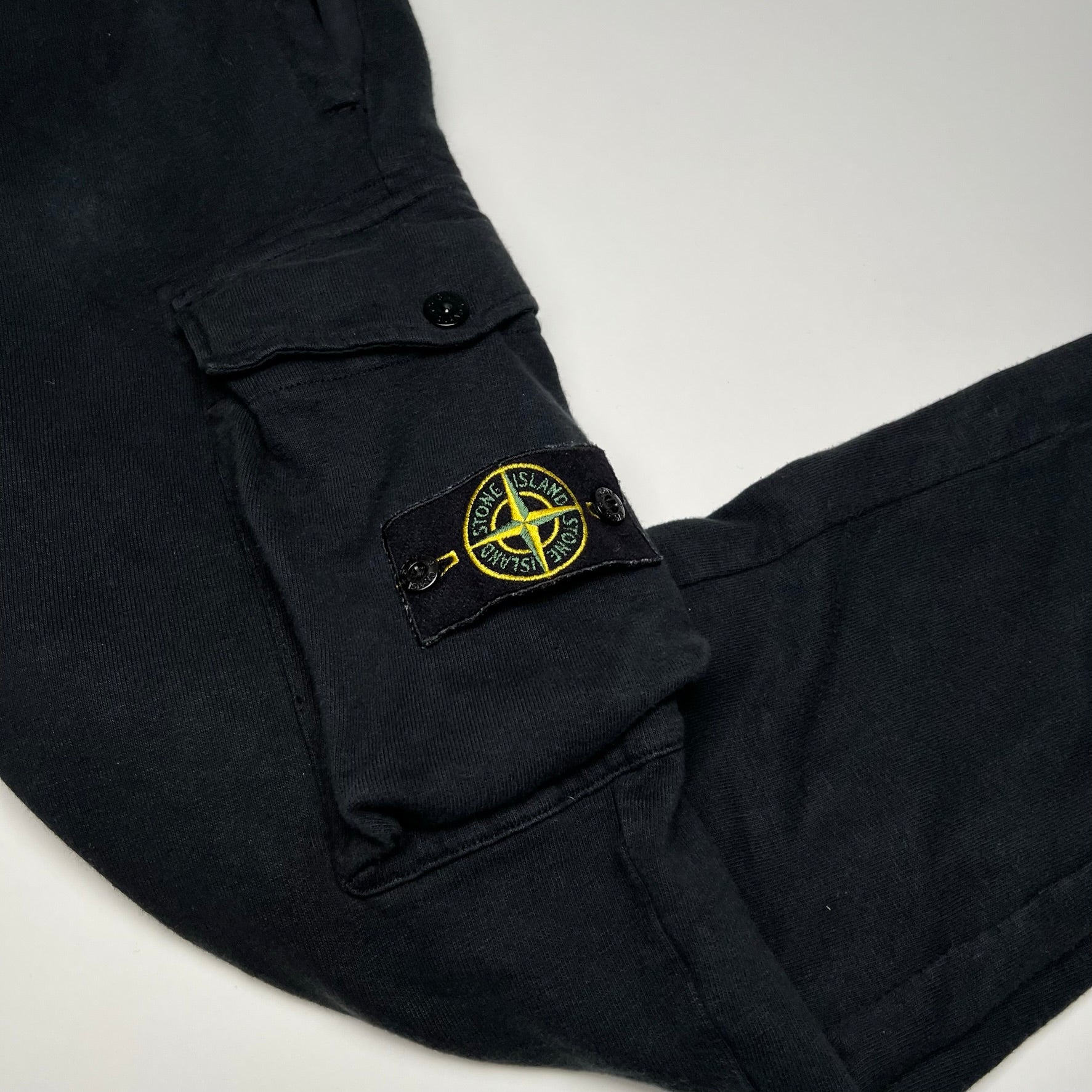 Stone Island Black Joggers XL