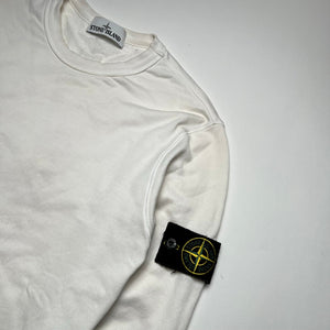 Stone Island White Crew M