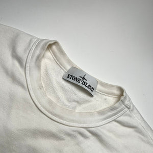 Stone Island White Crew M