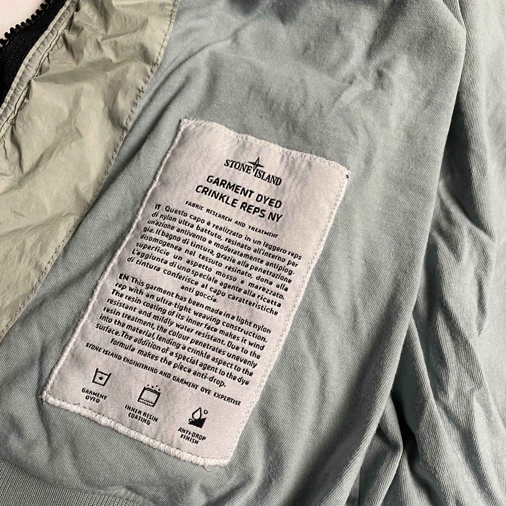 Stone Island Crinkle Reps Jacket L