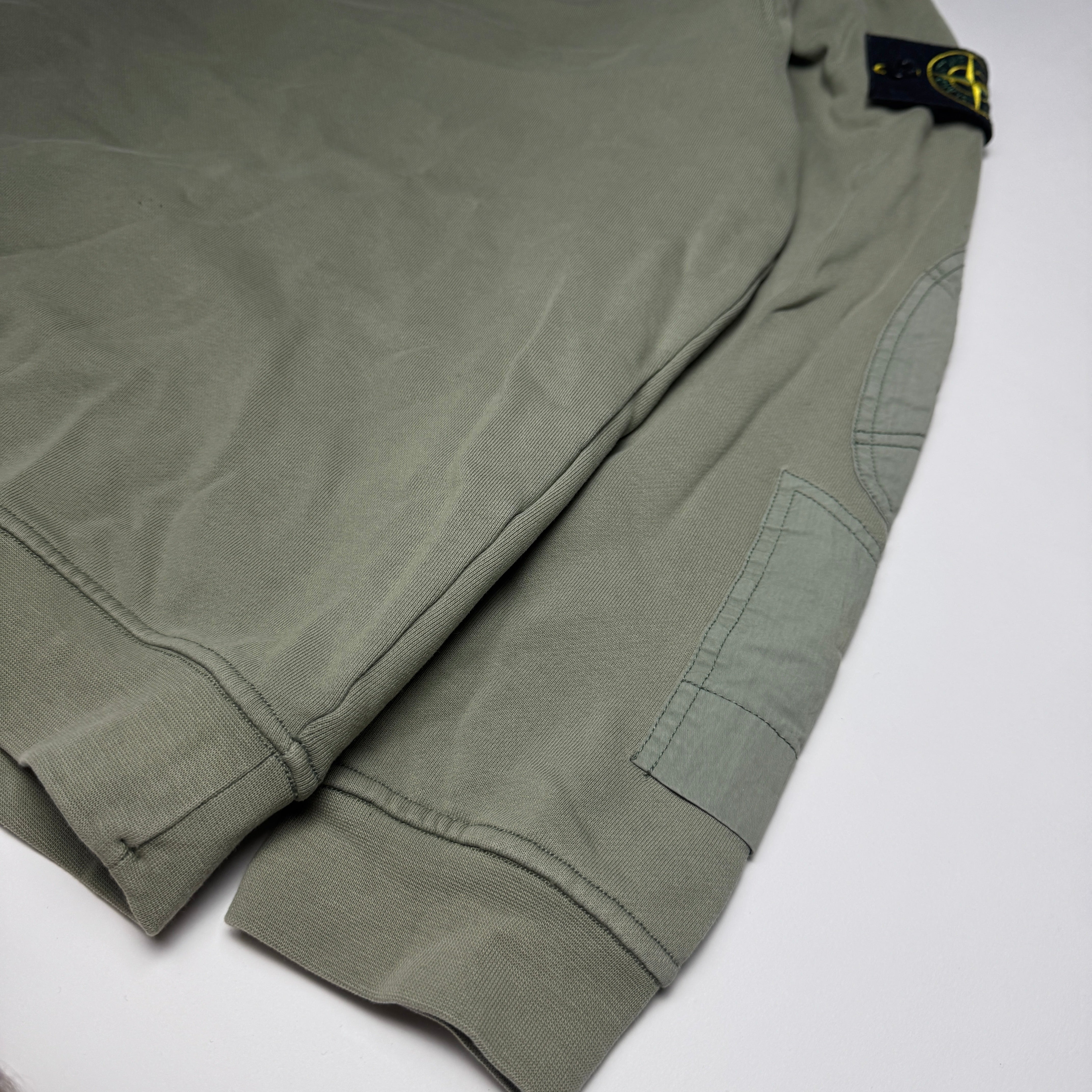 Stone Island Green Crew M