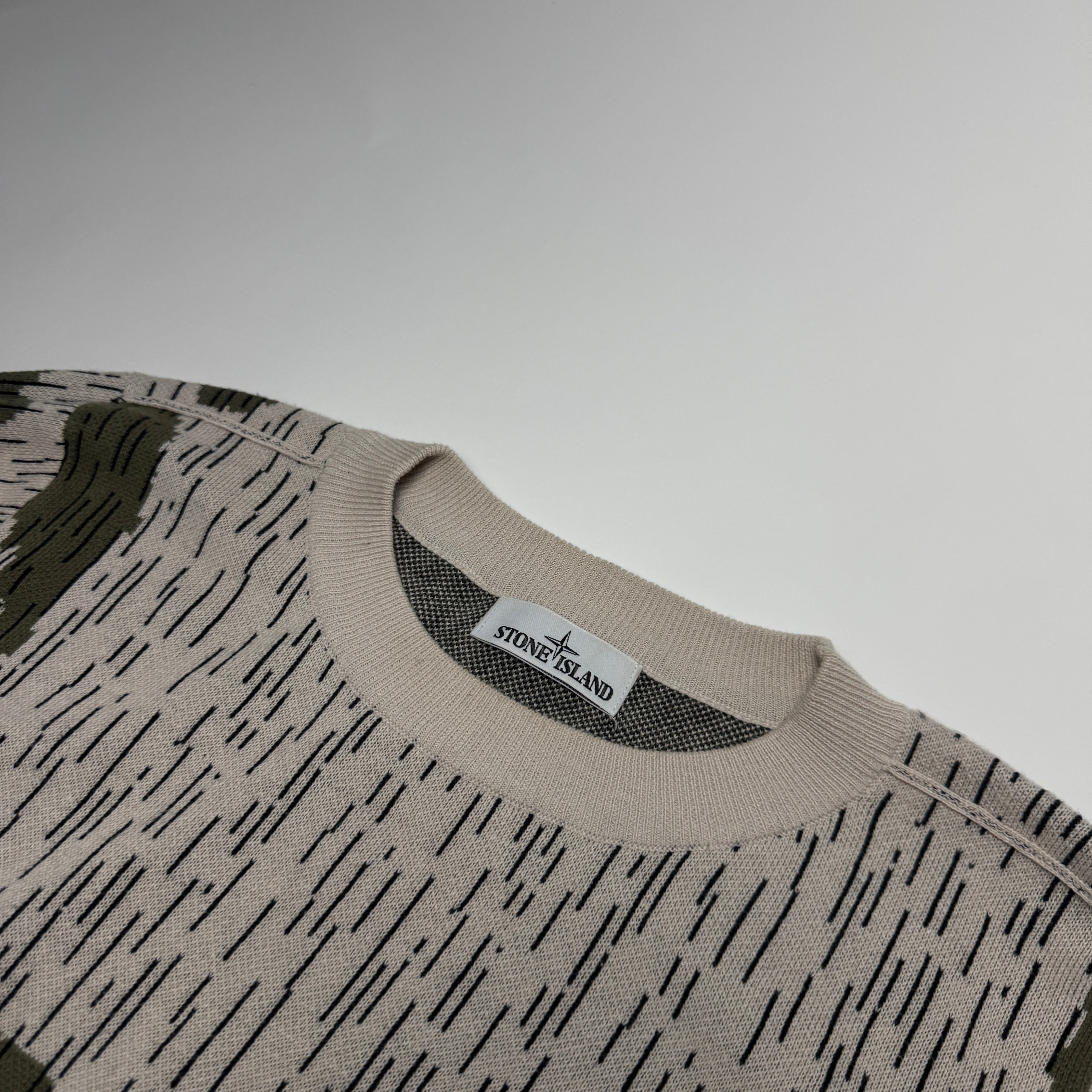 Stone Island Rain Camo Jumper XL