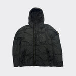 Stone Island Green Down Jacket S