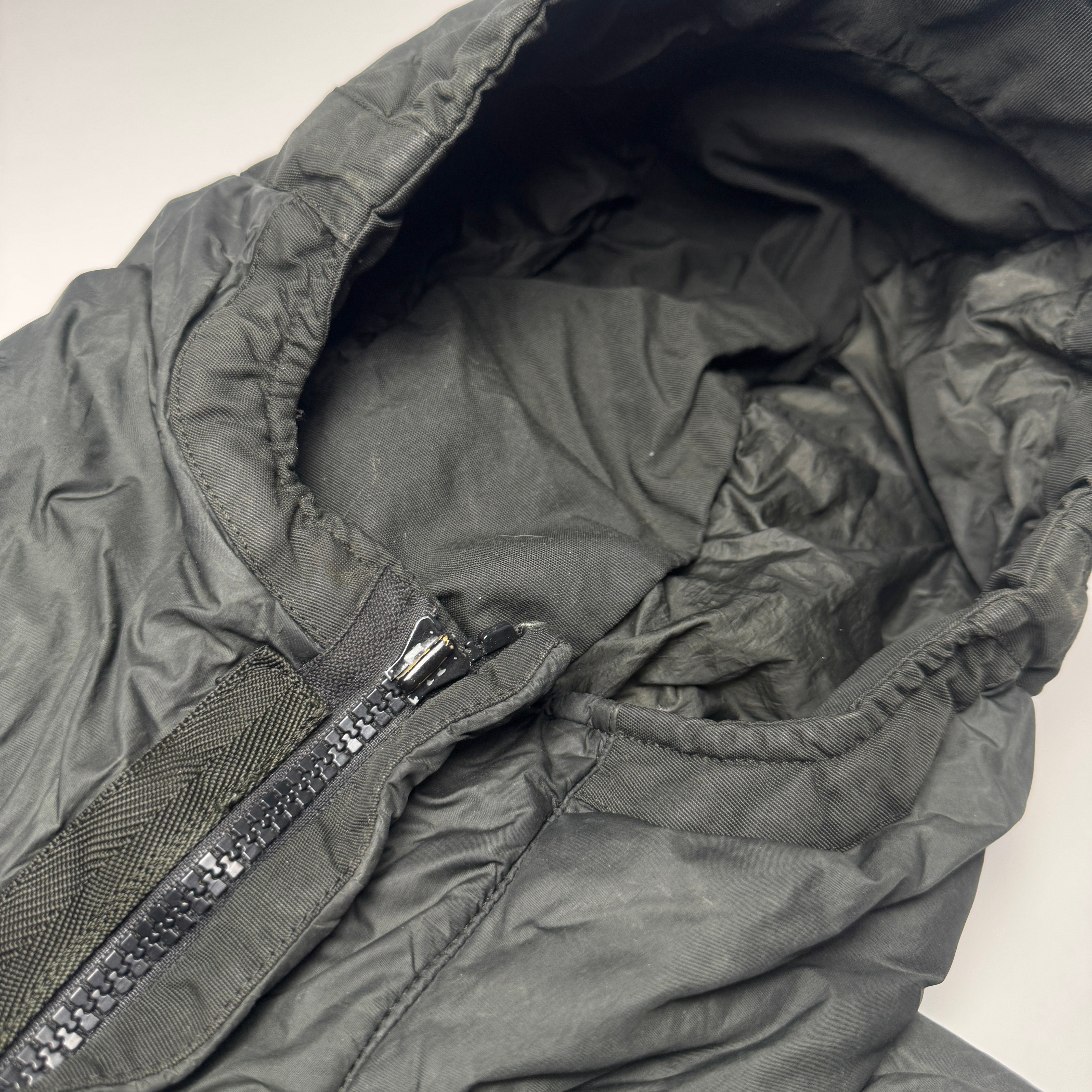 Stone Island Green Down Jacket S