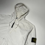 Stone Island White Hoodie L