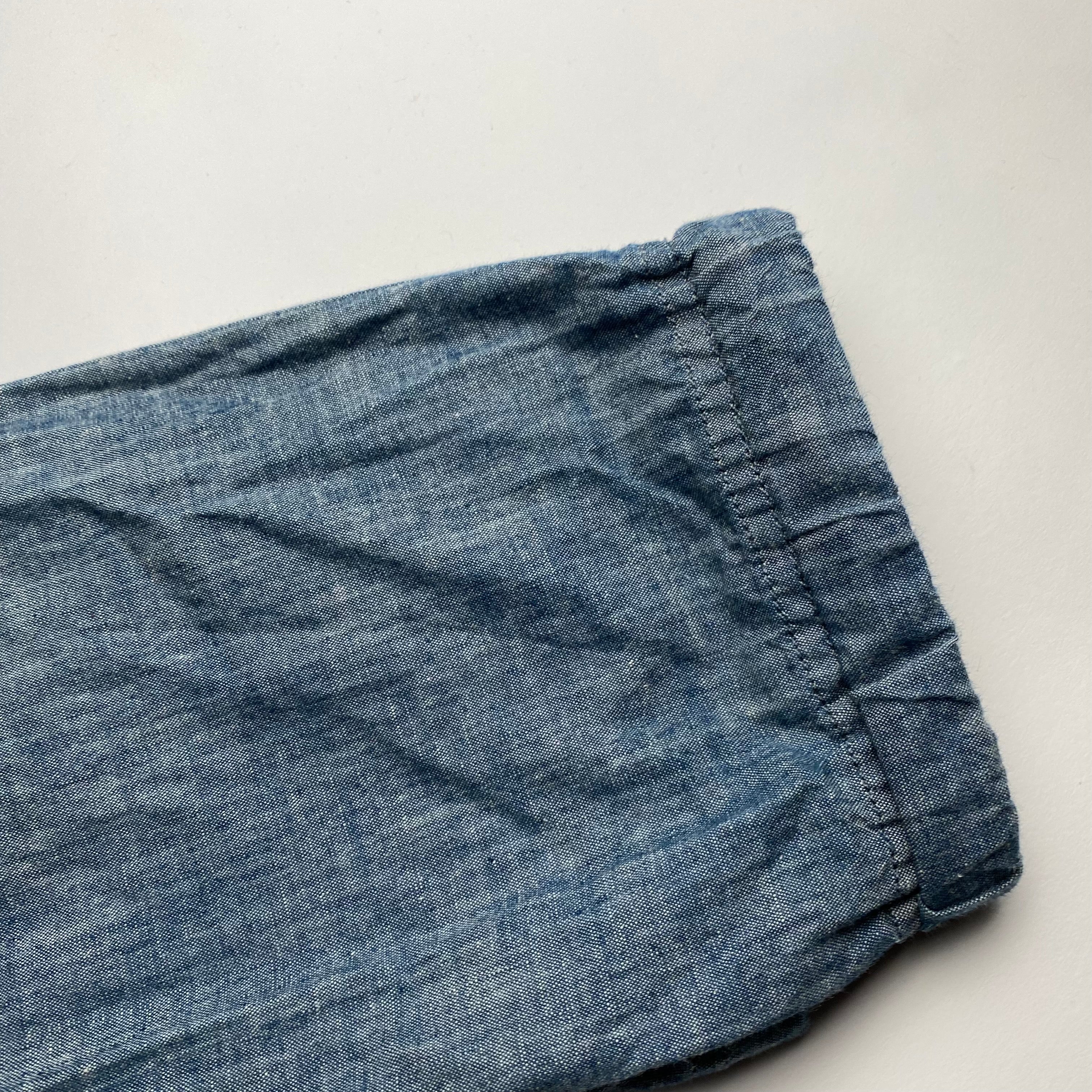 Stone Island Chambray Cargo Trousers W32