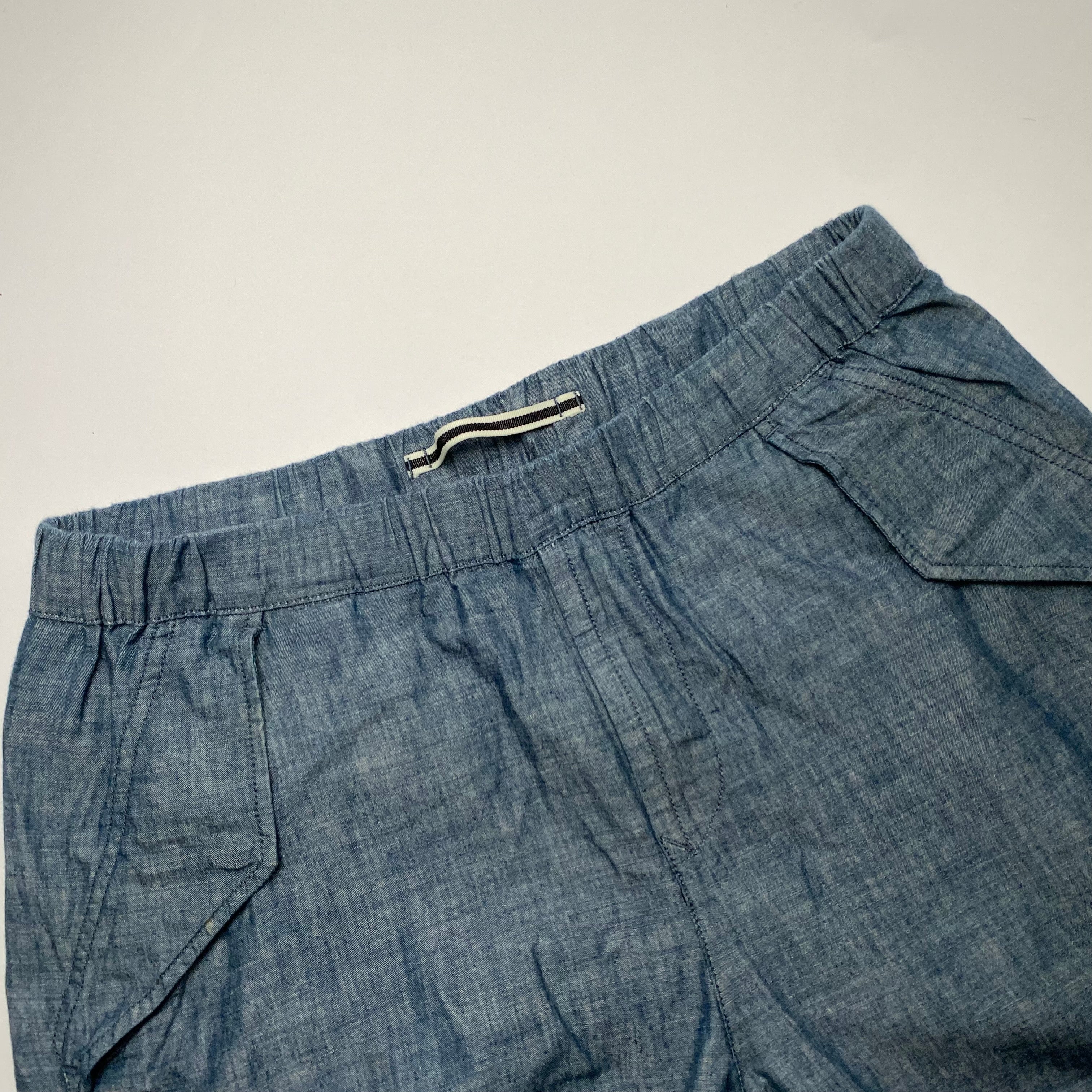 Stone Island Chambray Cargo Trousers W32