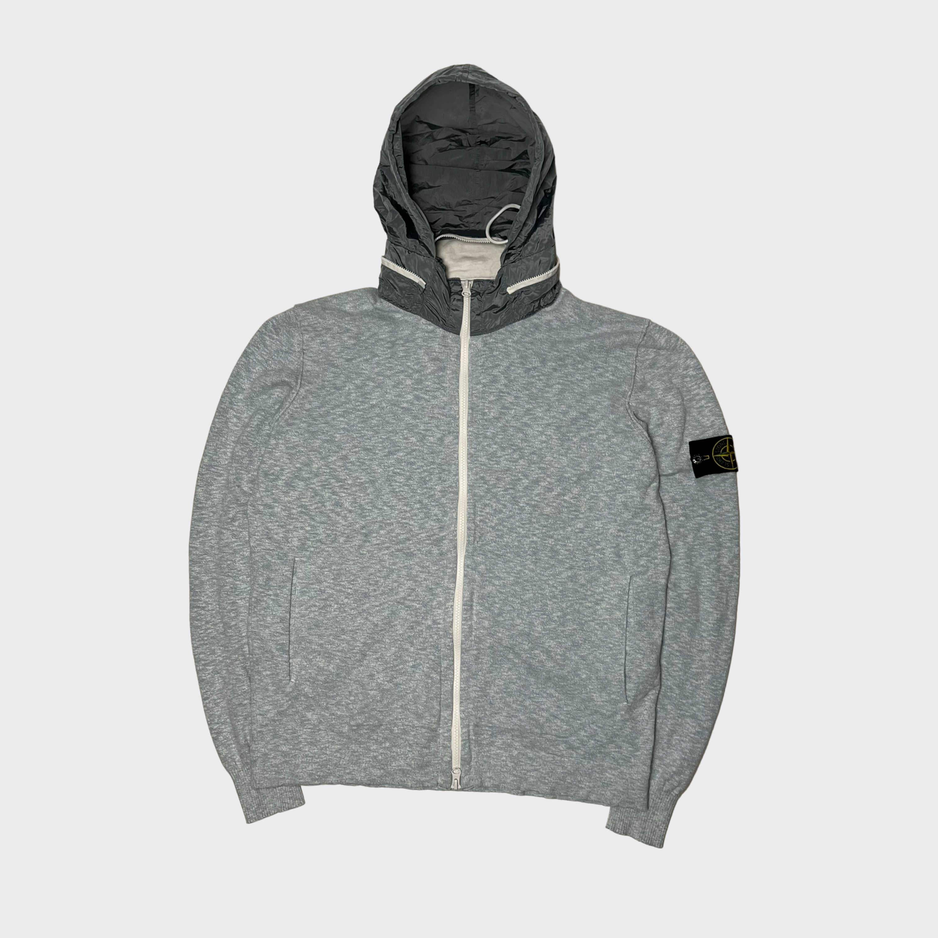 Stone island nylon metal pullover hot sale