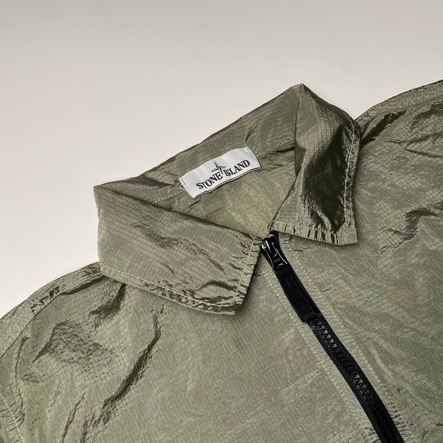Stone Island Nylon Metal Overshirt Olive S
