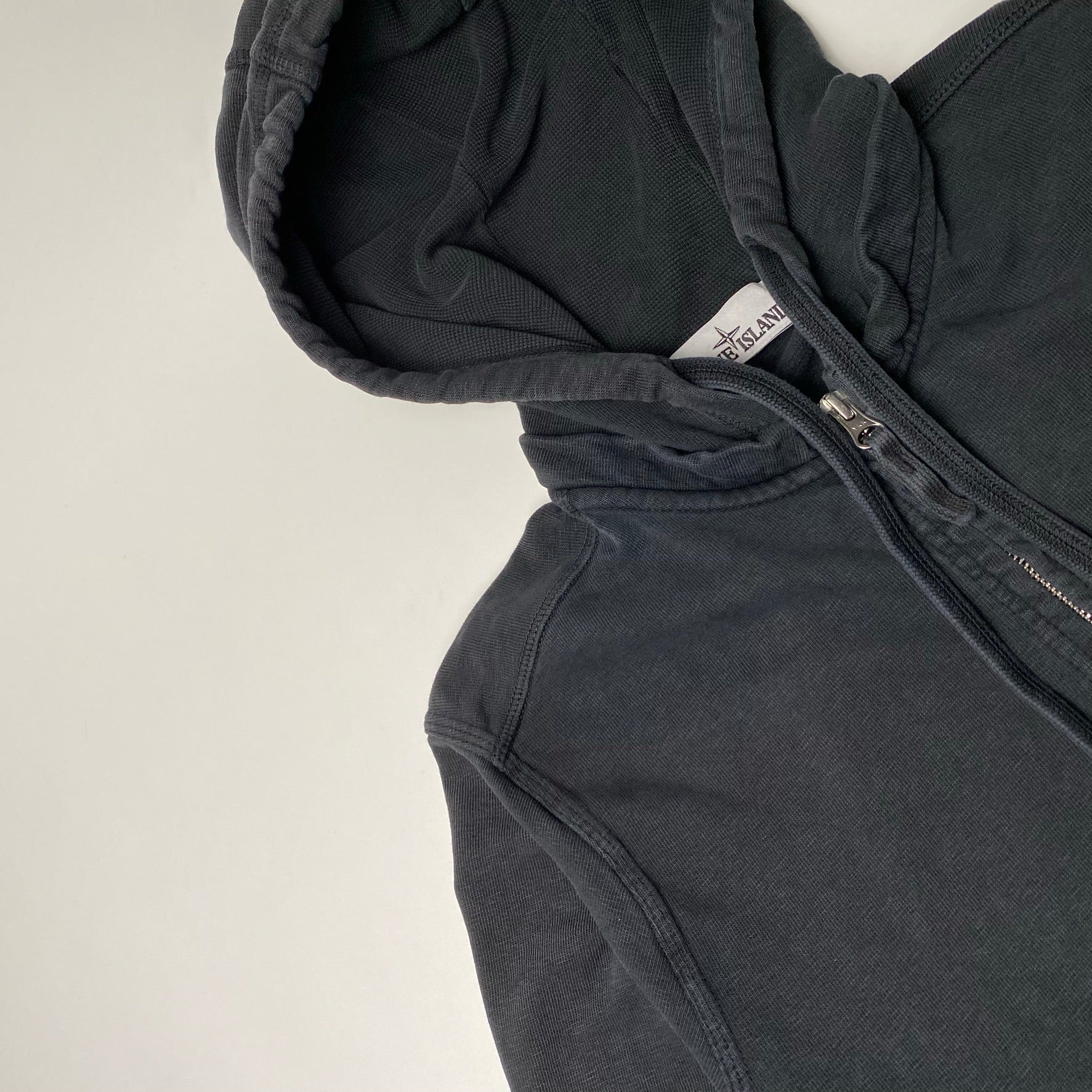 Stone Island Zip Up Hoodie S