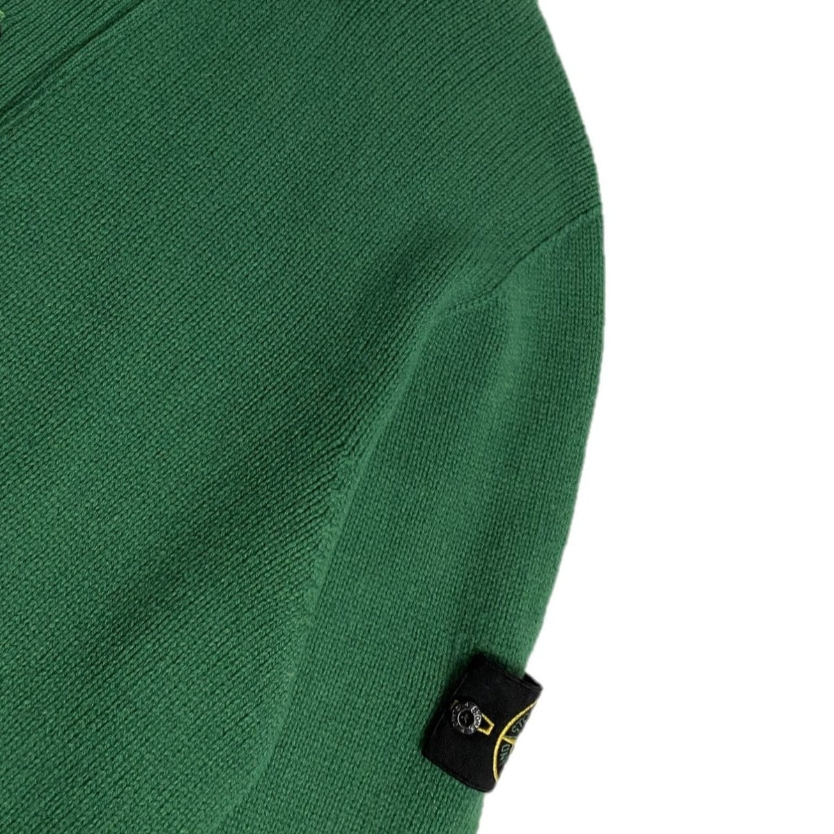 Stone Island Green 1/4 Zip XL