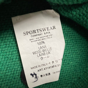 Stone Island Green 1/4 Zip XL