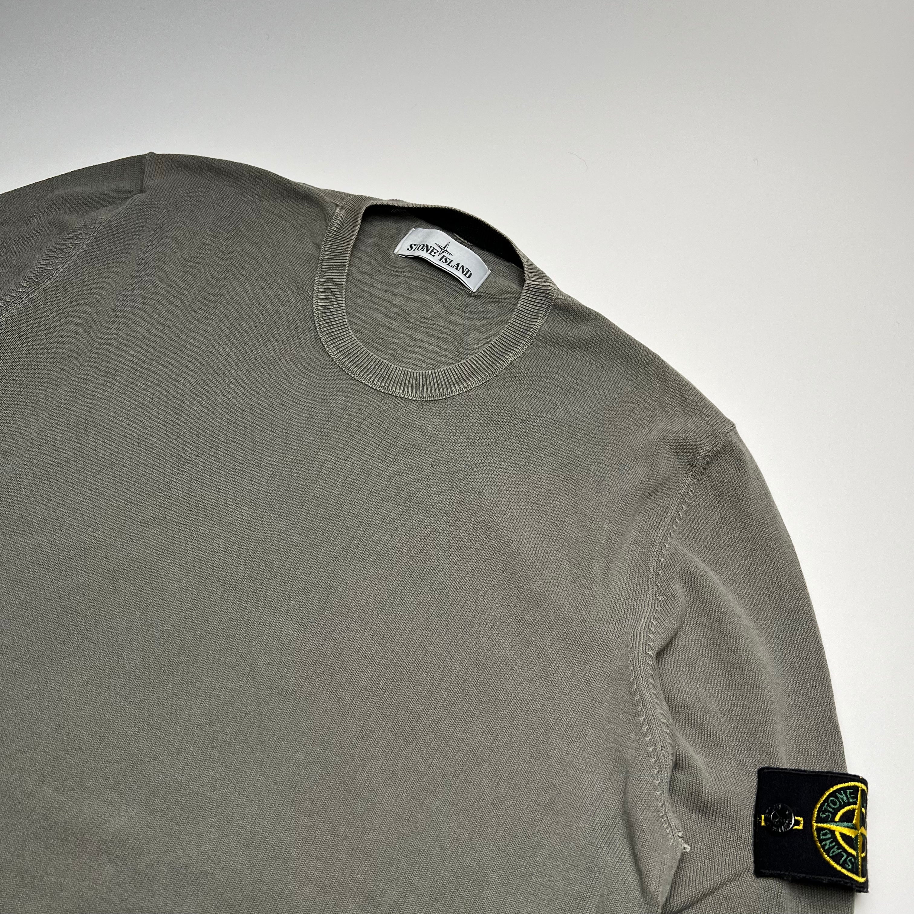 Stone Island Grey Crew L