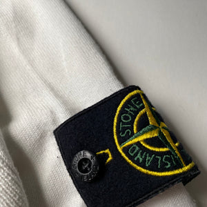 Stone Island White Crew L