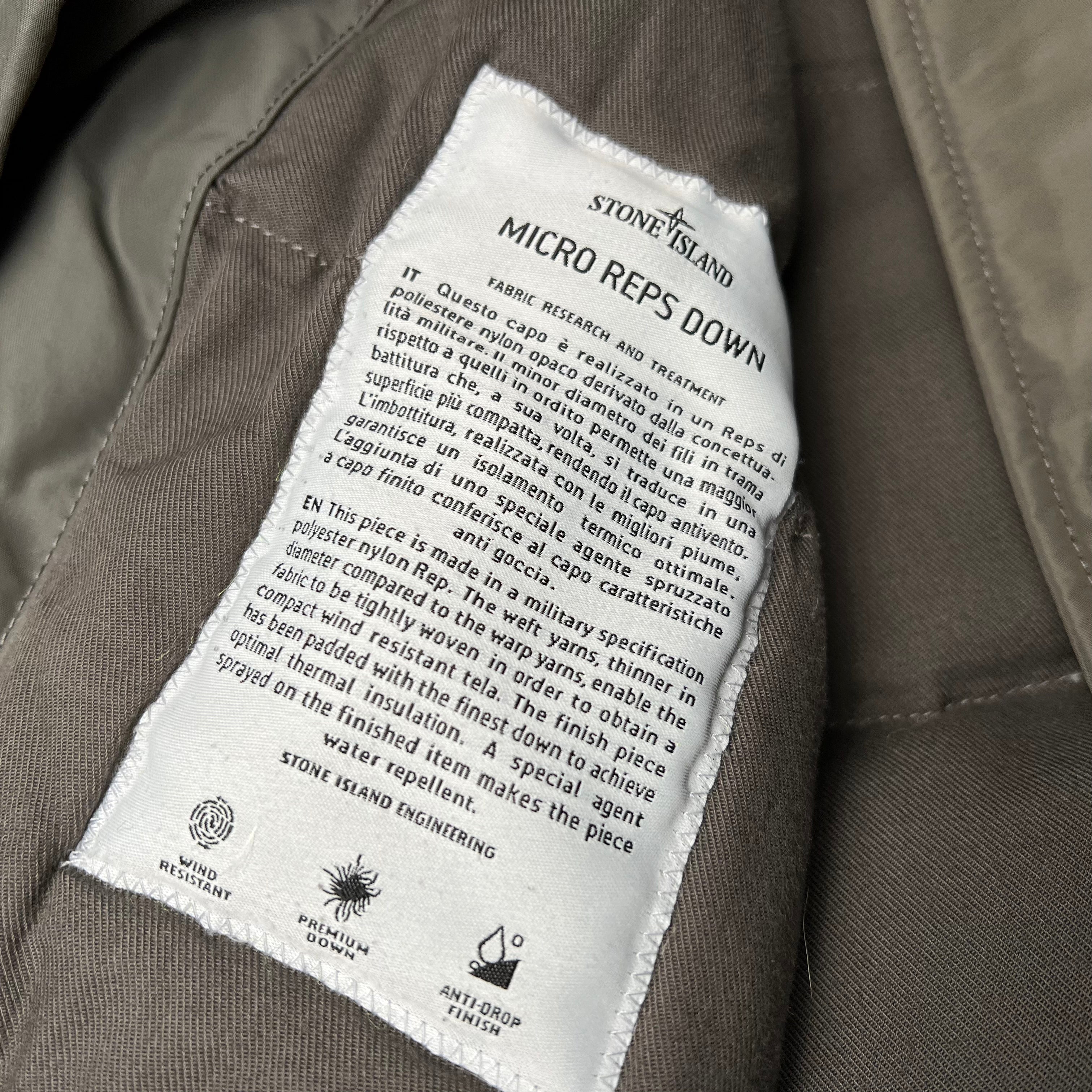 Stone Island Micro Reps Parka XXL