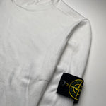Stone Island White Crew L