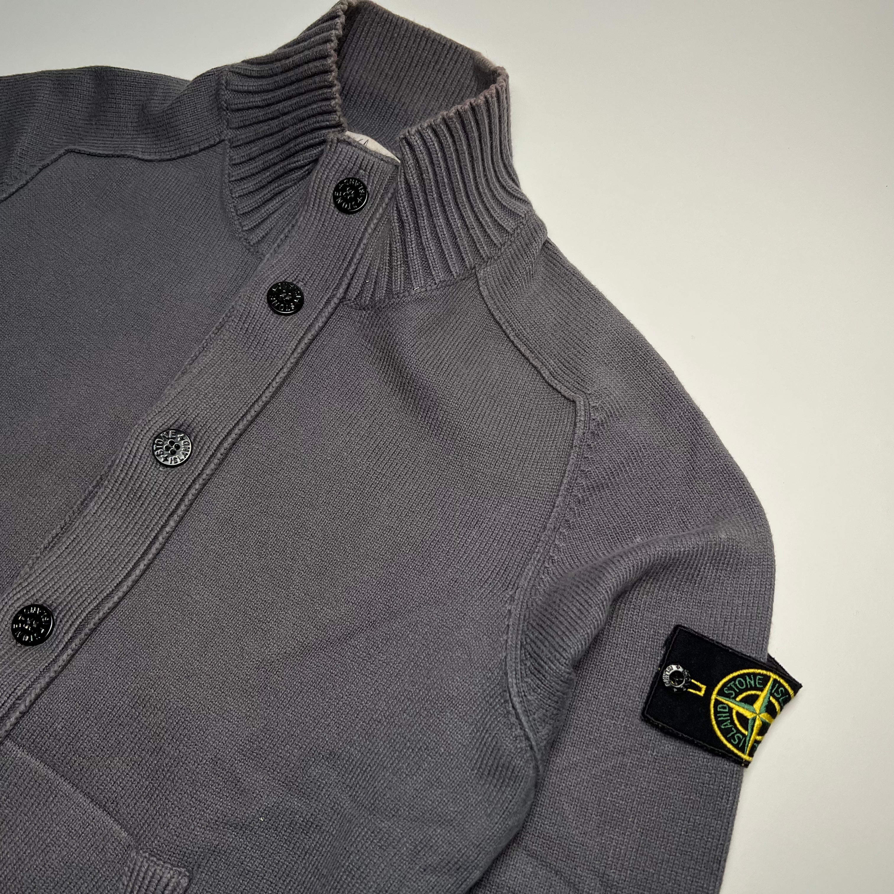 Stone Island Button Up Jumper XL