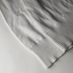 Stone Island White Crew L