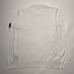 Stone Island White Crew L