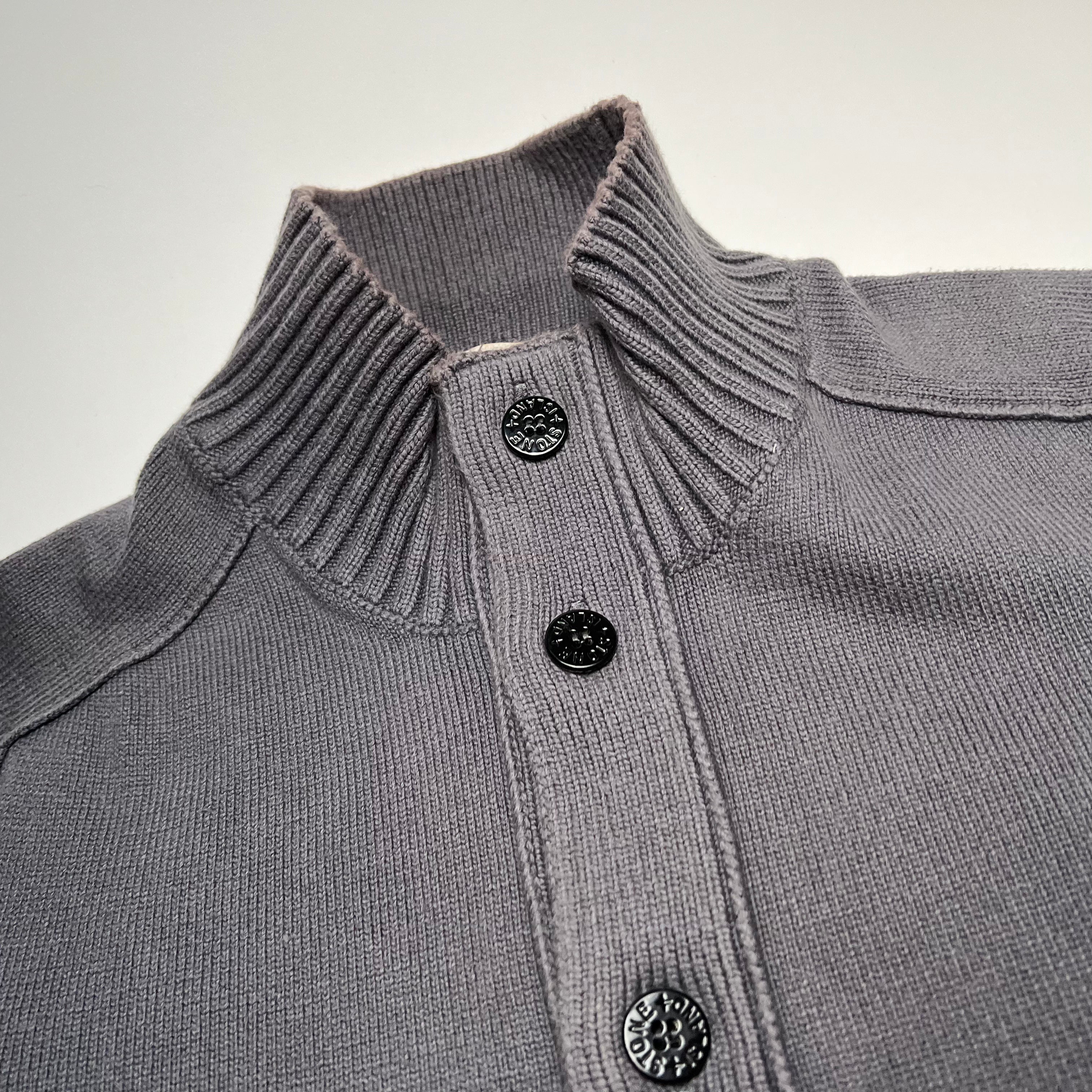 Stone Island Button Up Jumper XL
